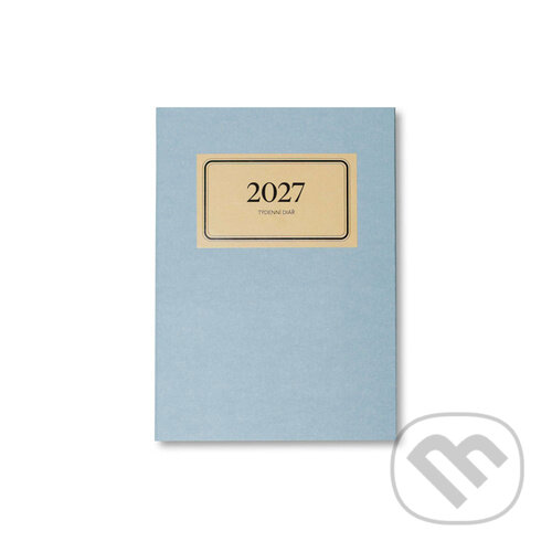 Diář 2027 týdenní RETRO, bílý (BOBO BLOK). BOBO BLOK, 2026 Diář 2027 týdenní RETRO, bílý (BOBO BLOK). BOBO BLOK, 2026