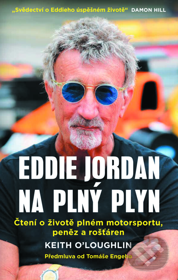E-kniha: Eddie Jordan: Na plný plyn (Keith O'Loughlin). Slovart CZ, 2026 E-kniha: Eddie Jordan: Na plný plyn (Keith O'Loughlin). Slovart CZ, 2026