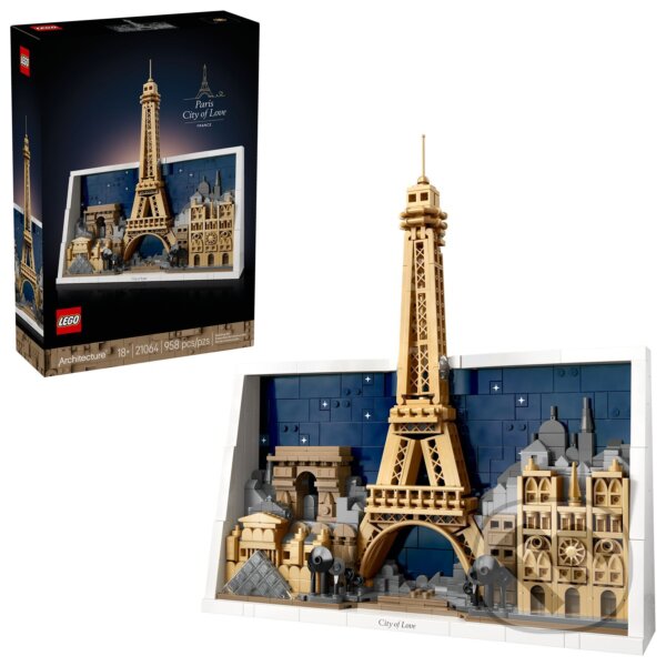Spoločenská hra: LEGO® Architecture 21064 Paríž – mesto lásky (LEGO). LEGO Spoločenská hra: LEGO® Architecture 21064 Paríž – mesto lásky (LEGO). LEGO