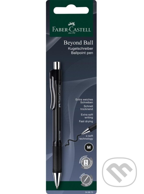 Guľôčkové pero Beyond Ball, čierne BL (Faber-Castell). Faber-Castell, 2026 Guľôčkové pero Beyond Ball, čierne BL (Faber-Castell). Faber-Castell, 2026