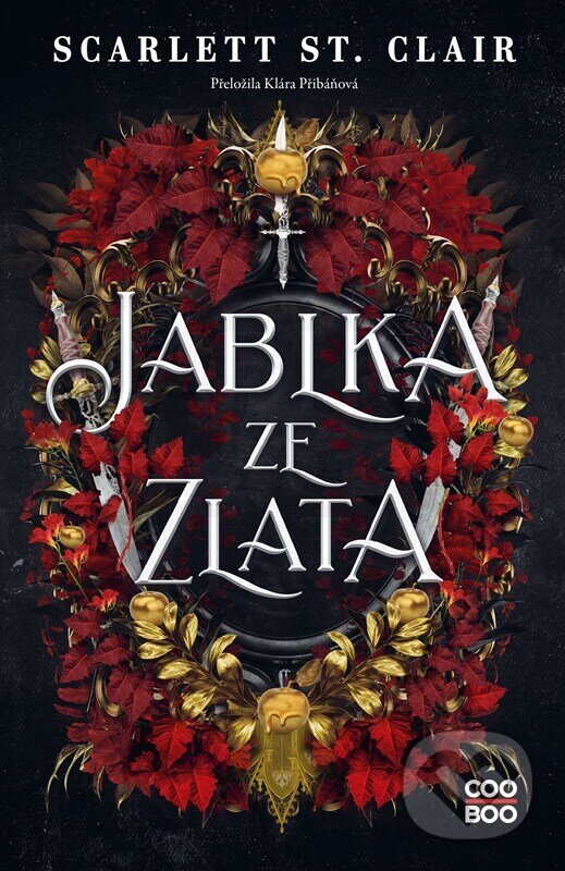 Kniha: Jablka ze zlata (Scarlett St. Clair). CooBoo CZ, 2026 Kniha: Jablka ze zlata (Scarlett St. Clair). CooBoo CZ, 2026