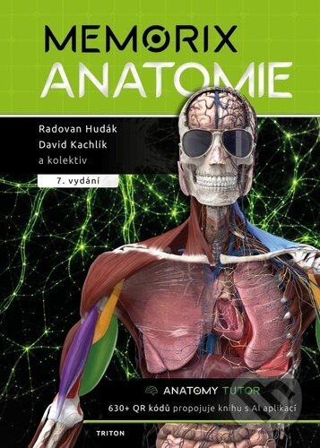 Kniha: Memorix anatomie (Radovan Hudák a David Kachlík). Triton, 2026 Kniha: Memorix anatomie (Radovan Hudák a David Kachlík). Triton, 2026