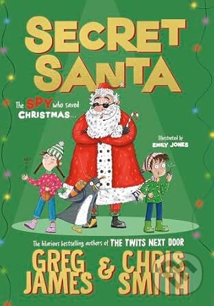 Kniha: Secret Santa (Greg James). Penguin Random House Childrens UK, 2026 Kniha: Secret Santa (Greg James). Penguin Random House Childrens UK, 2026