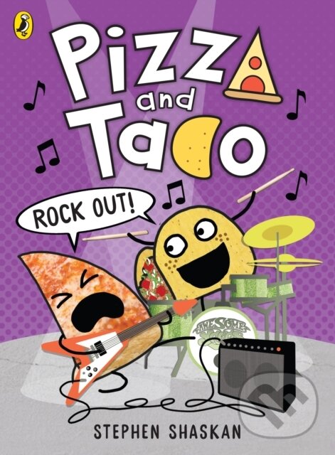 Kniha: Pizza and Taco: Rock Out! (Stephen Shaskan). Penguin Random House Childrens UK, 2026 Kniha: Pizza and Taco: Rock Out! (Stephen Shaskan). Penguin Random House Childrens UK, 2026