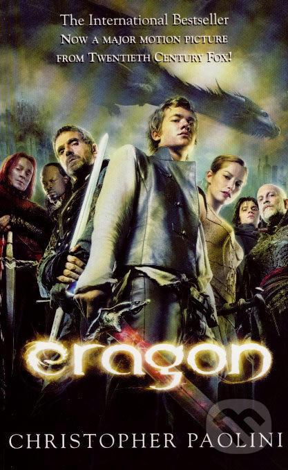 Kniha: Eragon (anglicky) (Christopher Paolini). Corgi Books, 2006 Kniha: Eragon (anglicky) (Christopher Paolini). Corgi Books, 2006