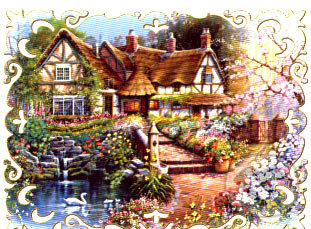 Floral Cottage, Jumbo