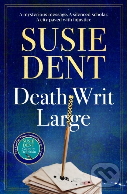 Kniha: Death Writ Large (Susie Dent). Zaffre, 2026 Kniha: Death Writ Large (Susie Dent). Zaffre, 2026