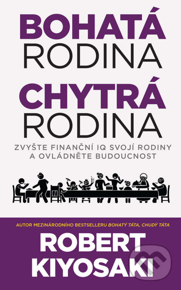 E-kniha: Bohatá rodina, chytrá rodina (Robert T. Kiyosaki). Pragma, 2026 E-kniha: Bohatá rodina, chytrá rodina (Robert T. Kiyosaki). Pragma, 2026