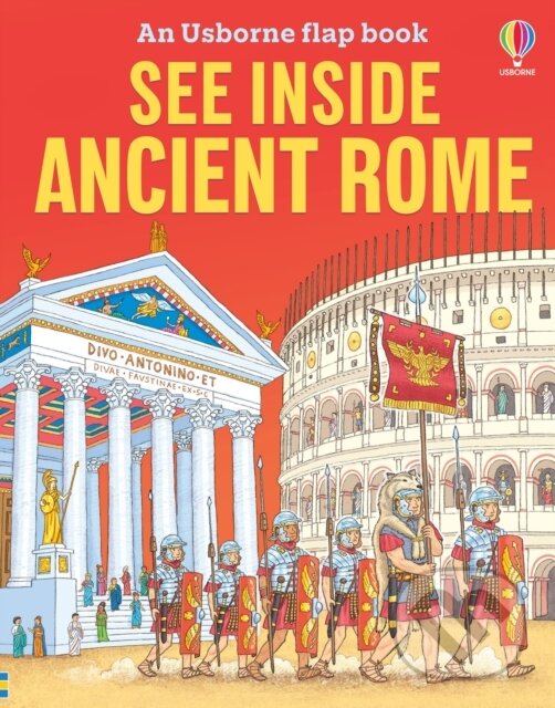 Kniha: See Inside Ancient Rome (Katie Daynes). Usborne, 2025 Kniha: See Inside Ancient Rome (Katie Daynes). Usborne, 2025