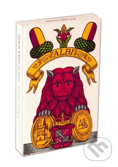 Společenská hra: Mariáš - jednohlavé karty (Albi). Albi, 2014 Společenská hra: Mariáš - jednohlavé karty (Albi). Albi, 2014