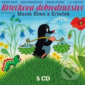 Audiokniha: Krtečkova dobrodružství (Zdeněk Miler). Supraphon, 2008 Audiokniha: Krtečkova dobrodružství (Zdeněk Miler). Supraphon, 2008