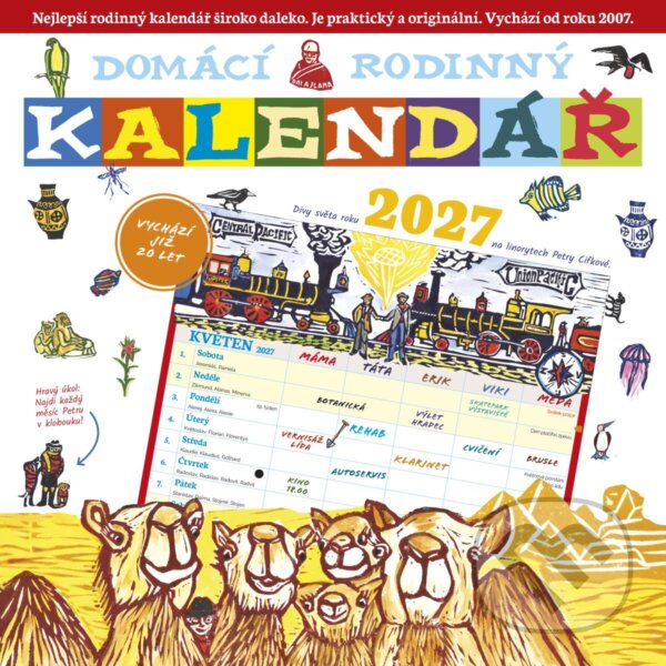 Domácí rodinný kalendář 2027 (Pavla Staňková). Scrumage, 2026 Domácí rodinný kalendář 2027 (Pavla Staňková). Scrumage, 2026