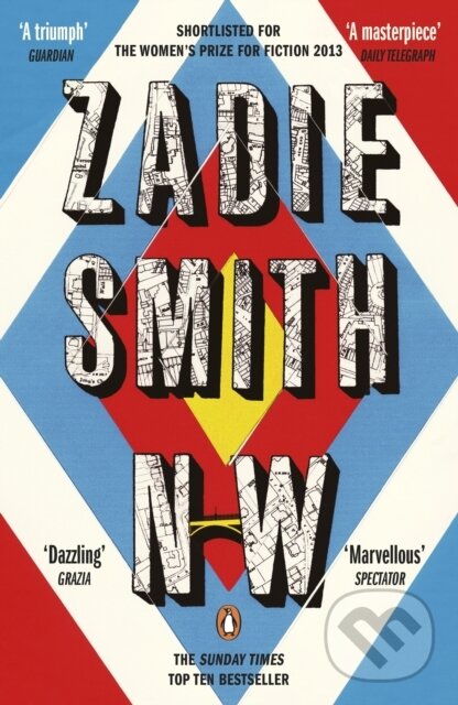 Kniha: NW (Zadie Smith). Penguin Books, 2013 Kniha: NW (Zadie Smith). Penguin Books, 2013