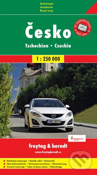 Česko 1:250 000 (freytag&berndt). freytag&berndt, 2019 Česko 1:250 000 (freytag&berndt). freytag&berndt, 2019