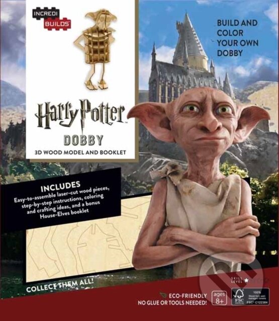 Kniha: IncrediBuilds: Harry Potter: Dobby 3D Wood Model and Booklet (Jody Revenson). Insight, 2018 Kniha: IncrediBuilds: Harry Potter: Dobby 3D Wood Model and Booklet (Jody Revenson). Insight, 2018