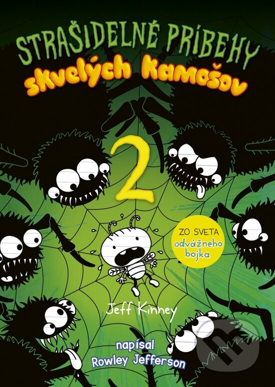 Kniha: Strašidelné príbehy skvelých kamošov 2 (Jeff Kinney). Stonožka, 2026 Kniha: Strašidelné príbehy skvelých kamošov 2 (Jeff Kinney). Stonožka, 2026