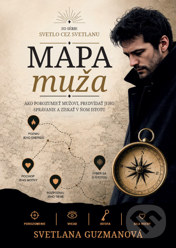 Kniha: Mapa muža (Svetlana Guzmanová). Svetlana Guzmanová, 2026 Kniha: Mapa muža (Svetlana Guzmanová). Svetlana Guzmanová, 2026