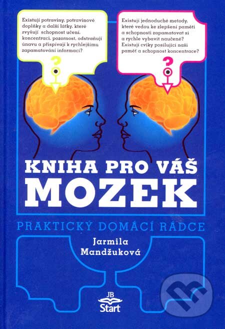 Kniha: Kniha pro váš mozek (Jarmila Mandžuková). Start, 2007 Kniha: Kniha pro váš mozek (Jarmila Mandžuková). Start, 2007