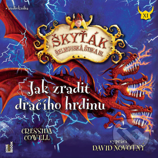 Audiokniha: Jak zradit dračího hrdinu (Cressida Cowell). OneHotBook, 2026 Audiokniha: Jak zradit dračího hrdinu (Cressida Cowell). OneHotBook, 2026