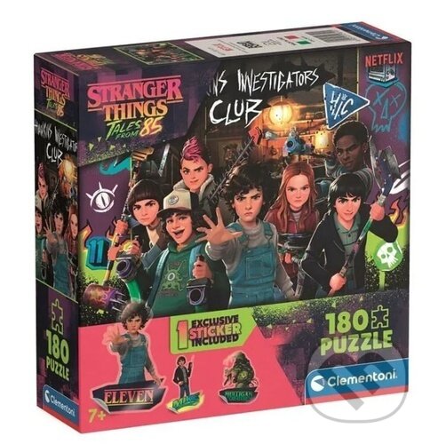 Puzzle: Puzzle Stranger Things Tales from 85 H.I.C. (Clementoni). Clementoni, 2026 Puzzle: Puzzle Stranger Things Tales from 85 H.I.C. (Clementoni). Clementoni, 2026