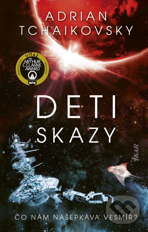 E-kniha: Deti skazy (Adrian Tchaikovsky). Ikar, 2026 E-kniha: Deti skazy (Adrian Tchaikovsky). Ikar, 2026