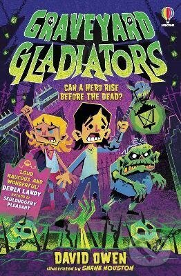 Kniha: Graveyard Gladiators (David Owen). Usborne, 2026 Kniha: Graveyard Gladiators (David Owen). Usborne, 2026