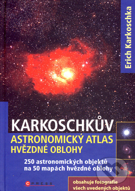 Kniha: Karkoschkův astronomický atlas hvězdné oblohy (Erich Karkoschka). Computer Press, 2008 Kniha: Karkoschkův astronomický atlas hvězdné oblohy (Erich Karkoschka). Computer Press, 2008