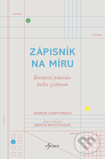 Zápisník na míru (Marcia Mihotich a Zennor Compton). Esence, 2018 Zápisník na míru (Marcia Mihotich a Zennor Compton). Esence, 2018