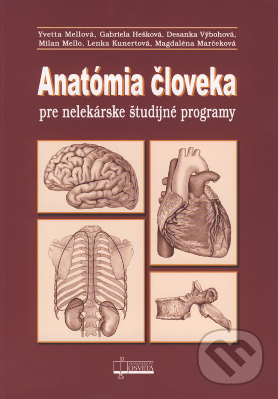 Kniha: Anatómia človeka pre nelekárske študijné programy (Desanka Výbohová, Gabriela Hešková, Lenka Kunertová, Magdaléna Marčeková, Milan Mello a Yvetta Mellová). Osveta, 2018 Kniha: Anatómia človeka pre nelekárske študijné programy (Desanka Výbohová, Gabriela Hešková, Lenka Kunertová, Magdaléna Marčeková, Milan Mello a Yvetta Mellová). Osveta, 2018