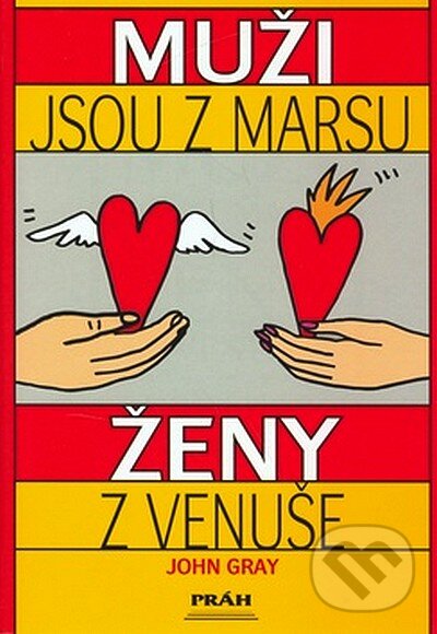 Kniha: Muži jsou z Marsu, ženy z Venuše (John Gray). Práh, 1994 Kniha: Muži jsou z Marsu, ženy z Venuše (John Gray). Práh, 1994