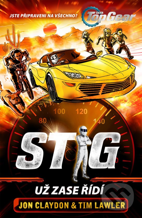 Kniha: Top Gear: Stig znovu řídí (Jon Claydon a Tim Lawler). Egmont ČR, 2018 Kniha: Top Gear: Stig znovu řídí (Jon Claydon a Tim Lawler). Egmont ČR, 2018