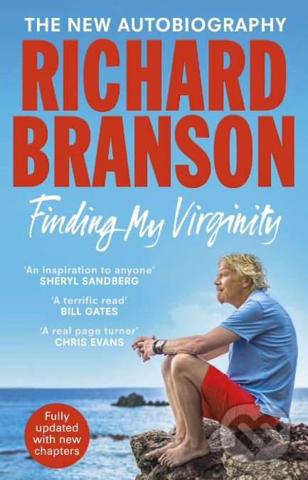 Kniha: Finding My Virginity (Richard Branson). Virgin Books, 2018 Kniha: Finding My Virginity (Richard Branson). Virgin Books, 2018