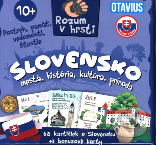 Společenská hra: Slovensko (OTAVIUS). OTAVIUS, 2018 Společenská hra: Slovensko (OTAVIUS). OTAVIUS, 2018