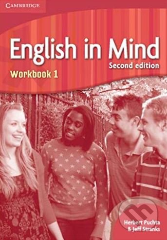 Kniha: English in Mind 1: Workbook (Herbert Puchta a Jeff Stranks). Cambridge University Press, 2010 Kniha: English in Mind 1: Workbook (Herbert Puchta a Jeff Stranks). Cambridge University Press, 2010