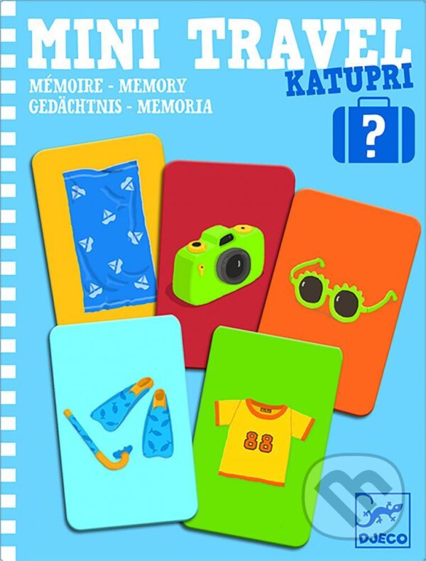 Spoločenská hra: MINI TRAVEL - Katupri (Djeco). Djeco, 2019 Spoločenská hra: MINI TRAVEL - Katupri (Djeco). Djeco, 2019