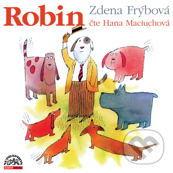Audiokniha: Robin (Zdena Frýbová). Supraphon, 2018 Audiokniha: Robin (Zdena Frýbová). Supraphon, 2018