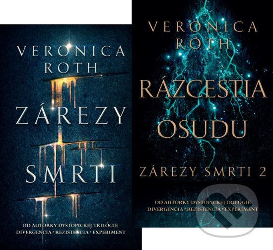 Kniha: Zárezy smrti 1 + 2 (Veronica Roth). Slovart, 2018 Kniha: Zárezy smrti 1 + 2 (Veronica Roth). Slovart, 2018