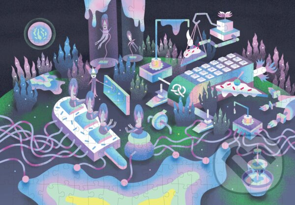 Puzzle: Sylvia Kršiaková: Planétka Cukria (Sylvia Kršiaková). Pucle, 2018 Puzzle: Sylvia Kršiaková: Planétka Cukria (Sylvia Kršiaková). Pucle, 2018
