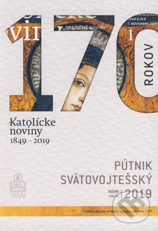 Kniha: Pútnik svätovojtešský 2019 (Spolok svätého Vojtecha). Spolok svätého Vojtecha, 2018 Kniha: Pútnik svätovojtešský 2019 (Spolok svätého Vojtecha). Spolok svätého Vojtecha, 2018