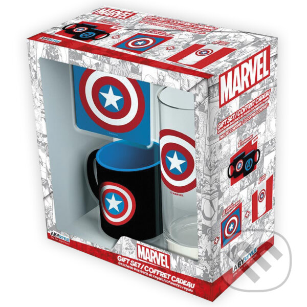 Darčekový set Captain America (Magicbox FanStyle). Magicbox FanStyle, 2018 Darčekový set Captain America (Magicbox FanStyle). Magicbox FanStyle, 2018