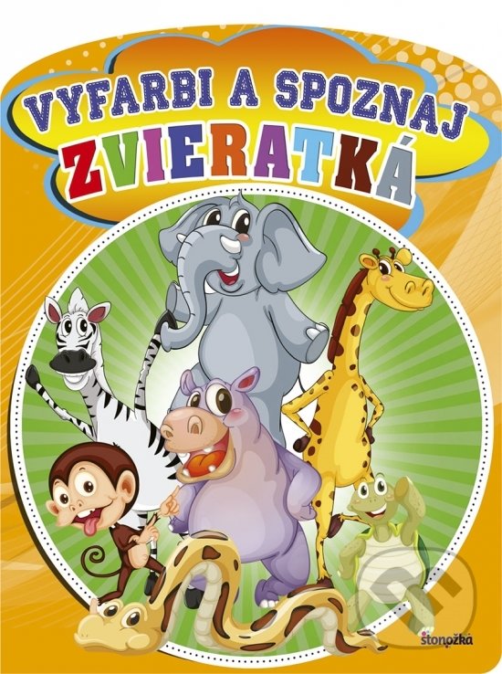 Kniha: Vyfarbi a spoznaj: Zvieratká (Stonožka). Stonožka, 2018 Kniha: Vyfarbi a spoznaj: Zvieratká (Stonožka). Stonožka, 2018