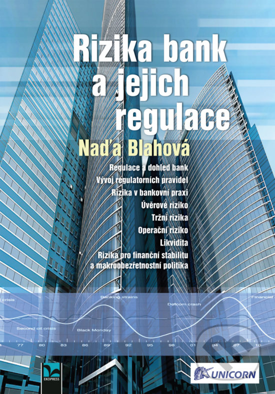 Kniha: Rizika bank a jejich regulace (Naďa Blahová). Ekopress, 2018 Kniha: Rizika bank a jejich regulace (Naďa Blahová). Ekopress, 2018