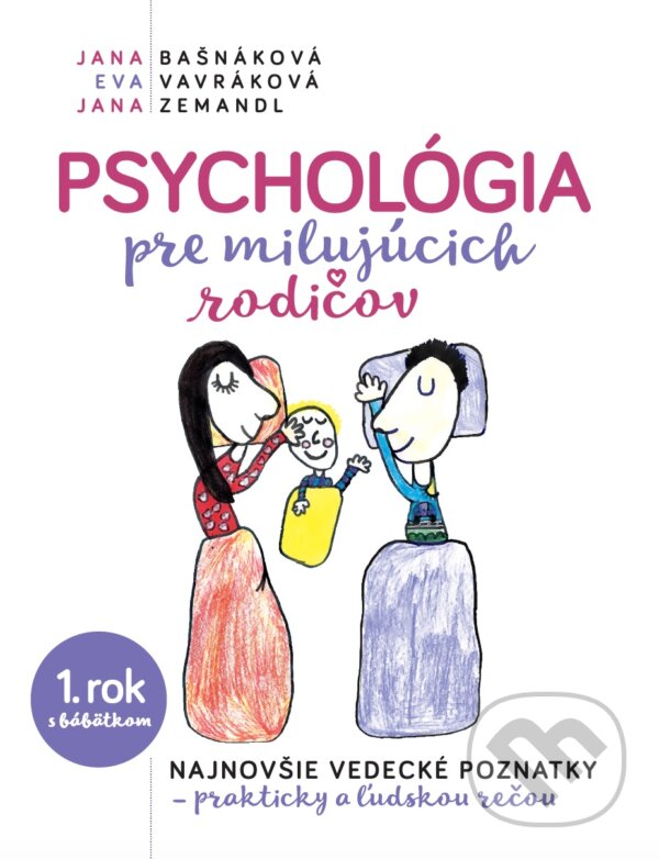 Kniha: Psychológia pre milujúcich rodičov (Eva Vavráková, Jana Bašnáková a Jana Zemandl). ORBIS IN, 2018 Kniha: Psychológia pre milujúcich rodičov (Eva Vavráková, Jana Bašnáková a Jana Zemandl). ORBIS IN, 2018