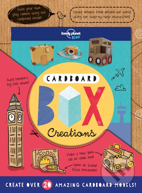 Kniha: Cardboard Box Creations (Laura Baker). Lonely Planet, 2018 Kniha: Cardboard Box Creations (Laura Baker). Lonely Planet, 2018
