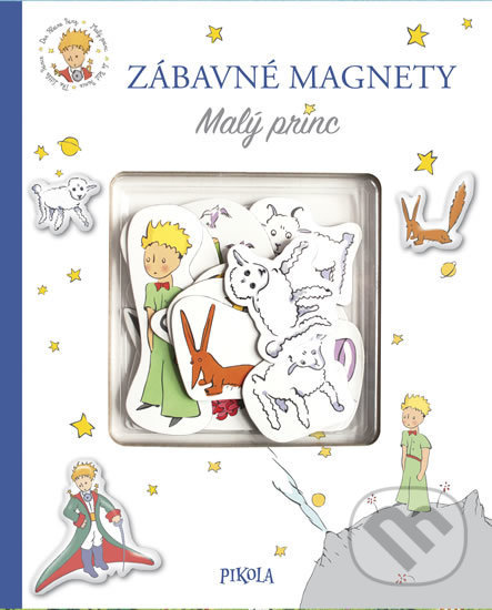 Kniha: Zábavné magnety: Malý princ (Antoine De Saint-Exupéry a Melanie Rhauderwiek). Pikola, 2018 Kniha: Zábavné magnety: Malý princ (Antoine De Saint-Exupéry a Melanie Rhauderwiek). Pikola, 2018