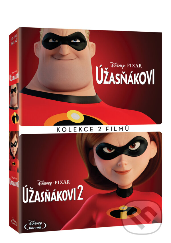Film: Úžasňákovi kolekce 1.+2. (Brad Bird) (Blu-ray). Magicbox, 2018 Film: Úžasňákovi kolekce 1.+2. (Brad Bird) (Blu-ray). Magicbox, 2018
