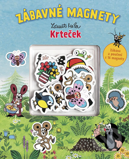 Kniha: Zábavné magnety: Krteček (Zdeněk Miler). Pikola, 2018 Kniha: Zábavné magnety: Krteček (Zdeněk Miler). Pikola, 2018