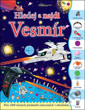 Kniha: Hledej a najdi: Vesmír (Joshua George). Svojtka&Co., 2018 Kniha: Hledej a najdi: Vesmír (Joshua George). Svojtka&Co., 2018