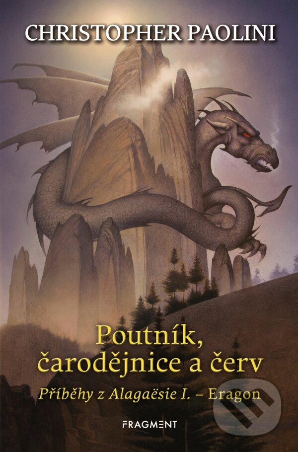 Kniha: Poutník, čarodějnice a červ (Christopher Paolini). Nakladatelství Fragment, 2019 Kniha: Poutník, čarodějnice a červ (Christopher Paolini). Nakladatelství Fragment, 2019