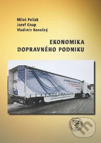 Kniha: Ekonomika dopravného podniku (Jozef Gnap, Miloš Poliak a Vladimír Konečný). EDIS, 2018 Kniha: Ekonomika dopravného podniku (Jozef Gnap, Miloš Poliak a Vladimír Konečný). EDIS, 2018